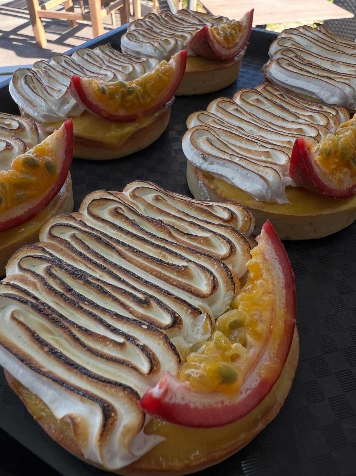 Gâteaux fruits de la passion